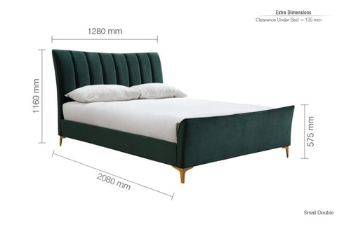 Clover Fabric Bed